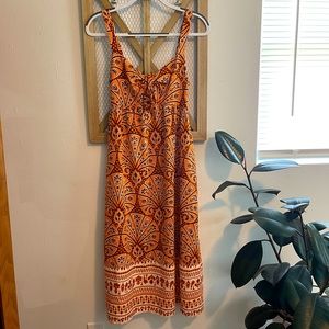 NWT Knox Rose Wide Strap Sleeveless A-Line Dress